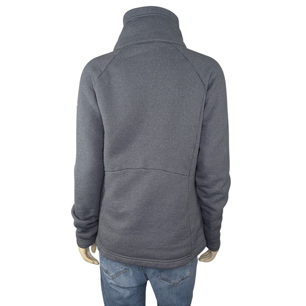 Columbia Women's Felix Peak Pullover L Sweater Knit Fleece Gorpcore Heather Gray - Picture 4 of 12